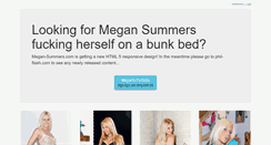Desktop Screenshot of megan-summers.com